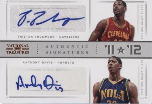 その他 Anthony Davis rookie auto bgs9&10 2012-13 National Treasures ANTHONY DAVIS Rookie Auto #7/10