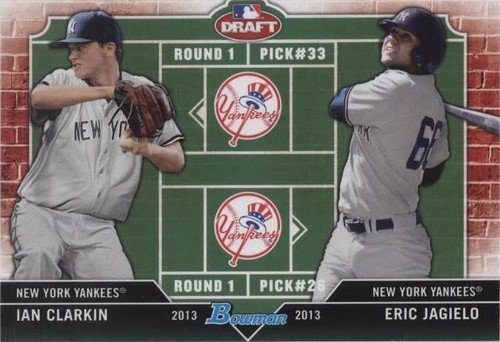2013 Bowman Draft Picks & Prospects - Eric Jagielo Ian Clarkin #DD-CJ