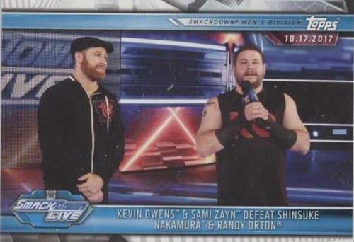 2019 Topps WWE Road to Wrestlemania - Kevin Owens Randy Orton Sami Zayn #65