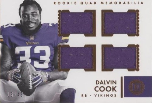 2017 Panini Encased Dalvin Cook #11