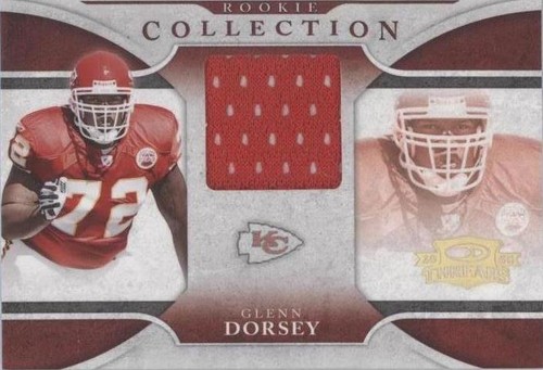 2008 Donruss Threads Glenn Dorsey #RCM-17