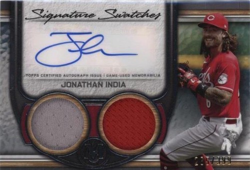 2023 Topps Museum Collection - Jonathan India #SWDRA-JI