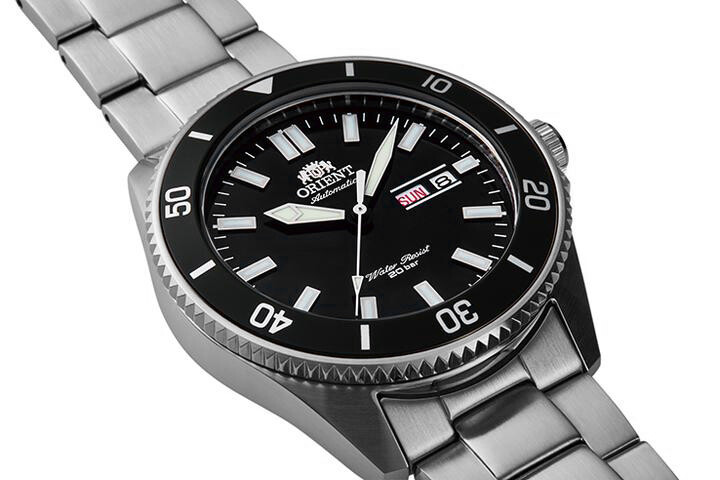 Pre-owned Orient Kano Ra-aa0008b19a Ra-aa0008b Aa0008b 200m Diver Style Black Dial 44mm
