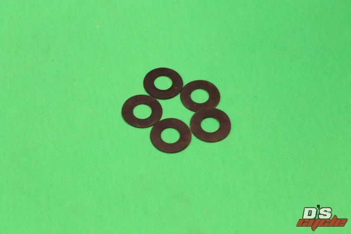 NOS KAWASAKI 8.5X20X.3 ZX ZX750 1983 WASHER QTY 5 PART# 92022-1543