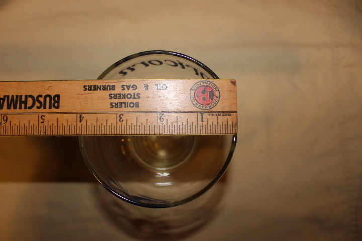 Capricorn large clear glass/sup/stein