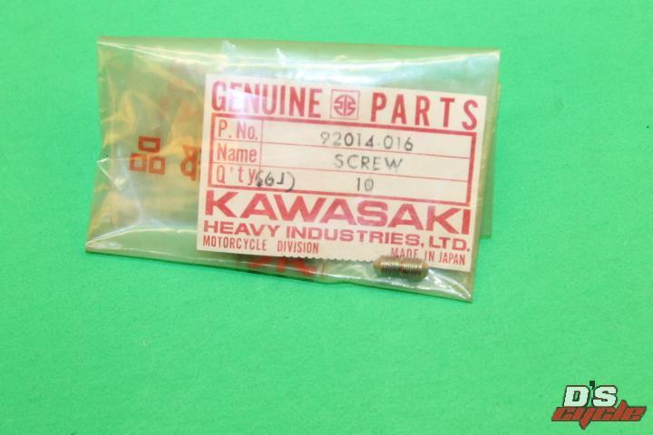 NOS Kawasaki Z1 KZ900 KZ1000 Seat Lock Screws Qty 2 92014-012