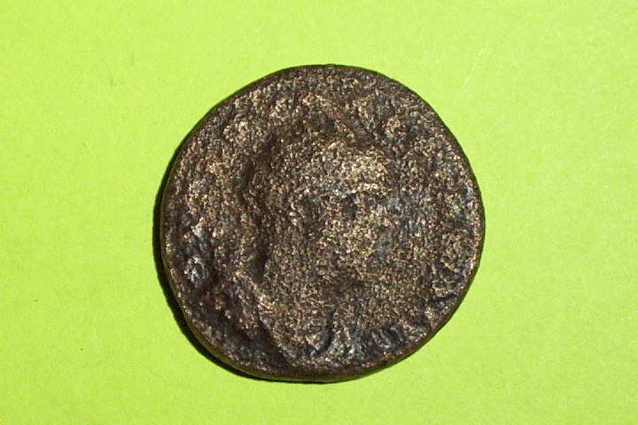 Valerian I 253 AD Cilicia Anazarbus ancient ROMAN COIN prize urn table G antique