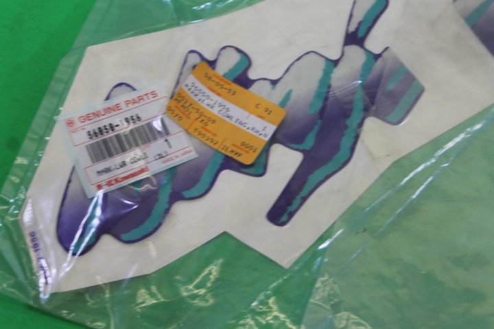 NOS KAWASAKI 1993 ZX600E NINJA ZX6 RIGHT LOWER COWL MARK NOS KAWASAKI 1993 ZX600E NINJA ZX6 RIGHT LOWER COWL MARK
