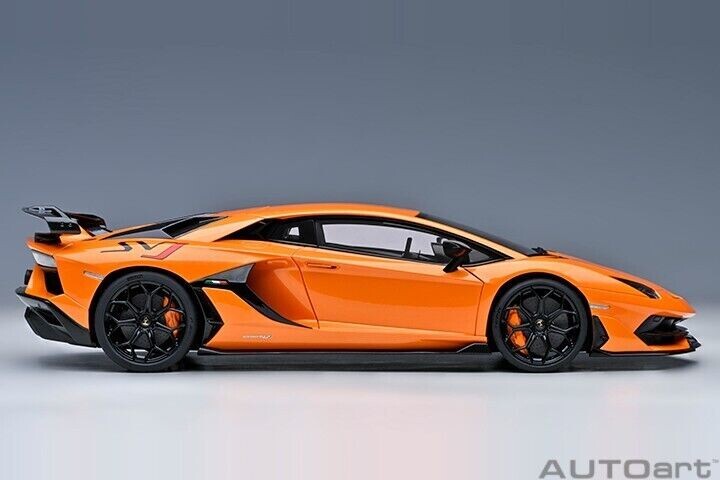 自動車 AUTOart Lamborghini Aventador J 1/18 1/18 AUTOart Lamborghini Aventador J (Black) Car Model
