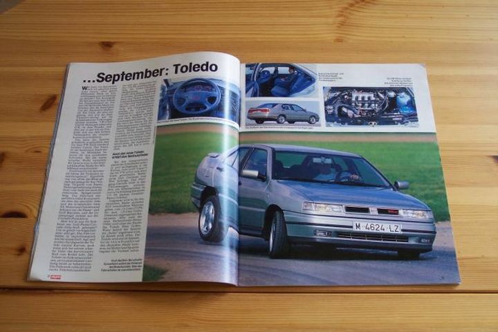 Autozeitung 13088) Der Macht Spaß! Seat Toledo 2.0 16v Mit 129ps Im Fahrberich