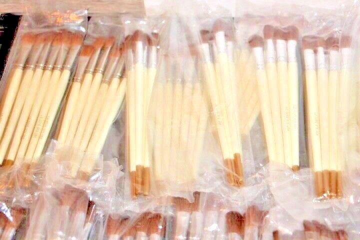 Lot of 270 Artist's Paint Brushes New Old Stock