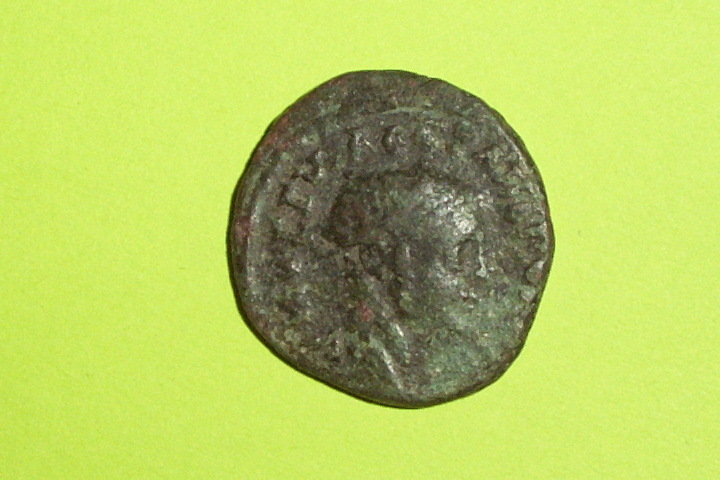 Severus Alexander 222 AD ROMAN COIN legionary standards military antique vg find