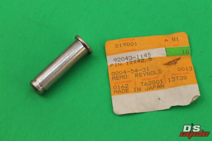 NOS Kawasaki ZN1100 ZX1000 ZX750 VN750 ZG1000 Footrest OEM Pin