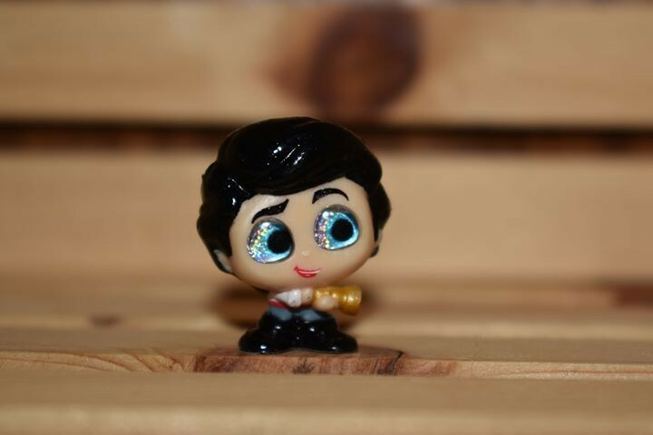 Disney Doorables Ultra Rare Ariel Pink Dress and Prince Eric Series 2