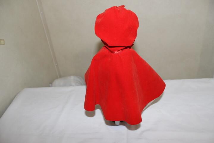 Vintage Effanbee Red Riding Hood Doll 12 inches tall