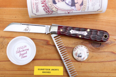 GEC Great Eastern Cutlery #15 ''Urban Jack'' knife - NEW - Elderberry Jig Bone