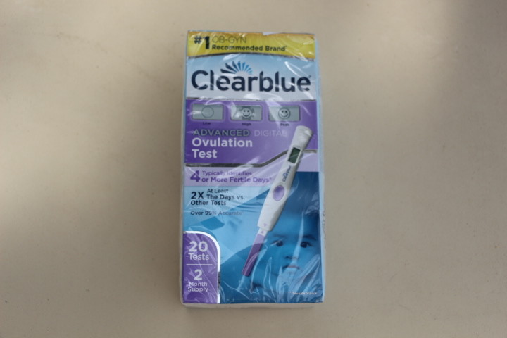 Clearblue Fertility 20 Advanced Digital Ovulation Test Exp 08/31/2018