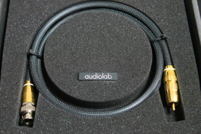 1PC Original AUDIOLAB MS3-D Coaxial Audio Cable 1m BNC to RCA