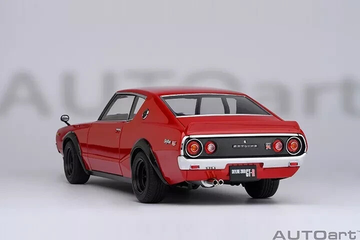 1/18 Nissan Skyline 2000GT-R (KPGC110) Tuned Ver. RHD Red