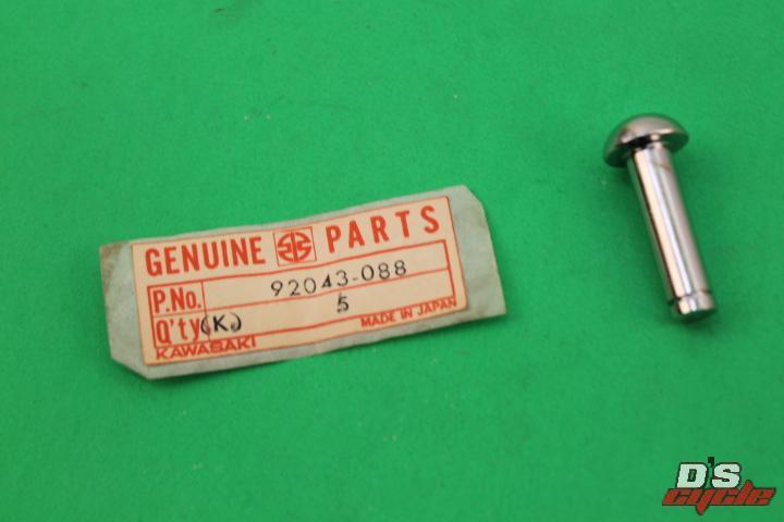 NOS Kawasaki OEM Kick Pedal Pin 71,74-75 F7 1971 F6 76-79 KD175