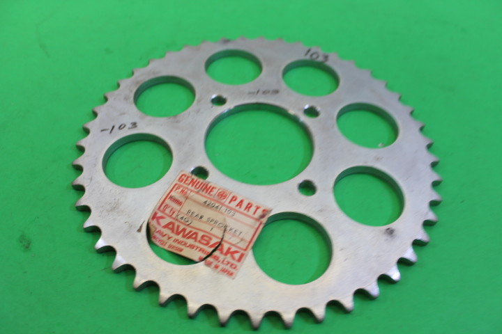 Kawasaki NOS NEW 42041-103 Rear Sprocket 46T S1 KH KH250
