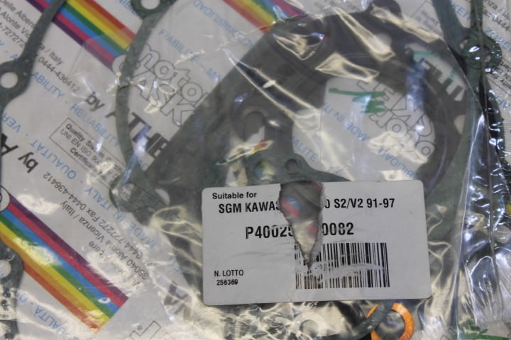 ATHENA KAWASAKI GASKET SET FITS KX 80 S2/V2 91-97 R1-R3 T1-T3 S3