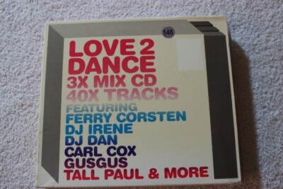 Love 2 Dance   3  CD  Ferry Corsten DJ Enrie Carl Cox Tall Paul Dj Irene HOUSE