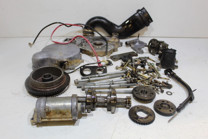 2008 POLARIS RZR 800 EFI ENGINE MOTOR PARTS AND HARDWARE LOT STARTER