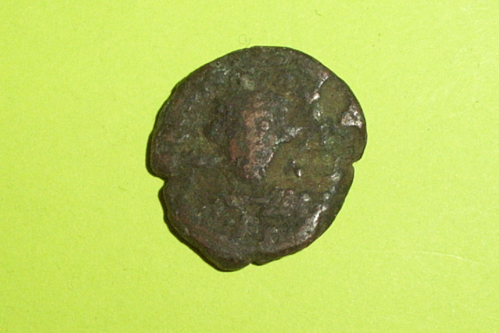 Constans II 641-668 AD ancient BYZANTINE COIN rare Carthage mint Christian cross