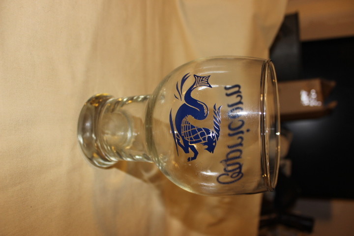 Capricorn large clear glass/sup/stein
