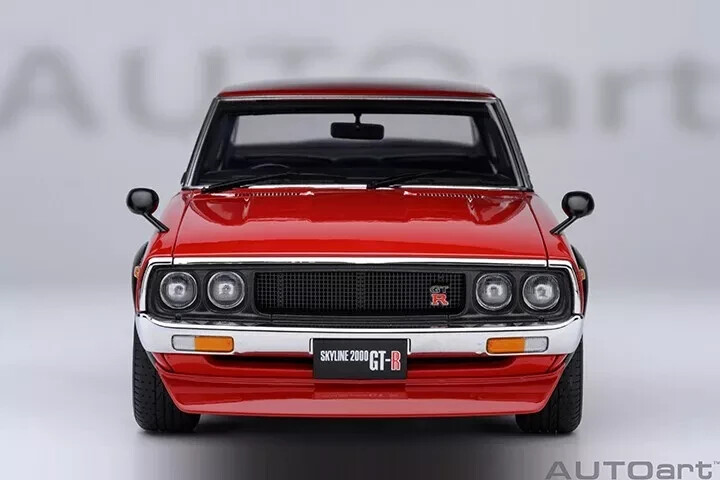 1/18 Nissan Skyline 2000GT-R (KPGC110) Tuned Ver. RHD Red