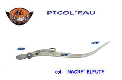 PICOL'EAU DELALANDE 9 GR PEARL BLUE 13 CM ANGUILLINA PER SPIGOLA 28130901