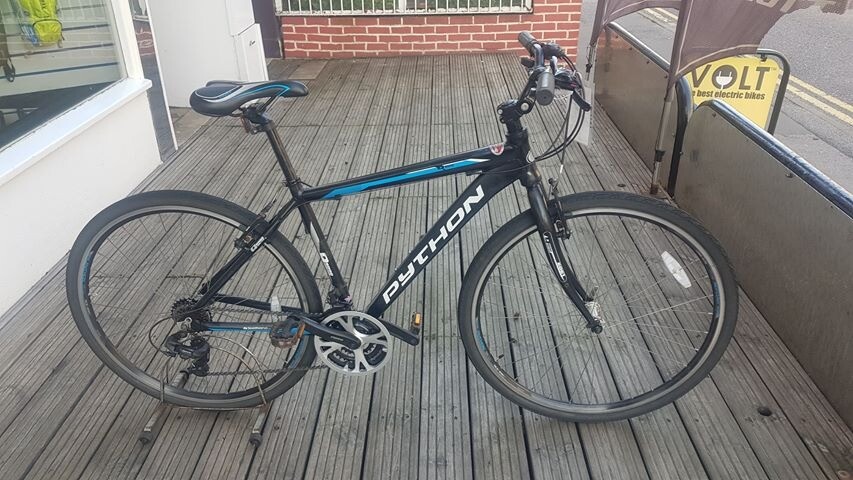 python hybrid bike