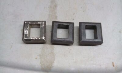 3 happ style arcade coin entry bezels
