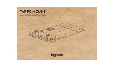 Logitech Tap PC Mount Sealed Steel | 939-001825 Black.