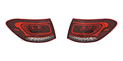 Rear Lights Outer Pair For MERCEDES X253 Facelift 19-20 A2539069701 A2539069801