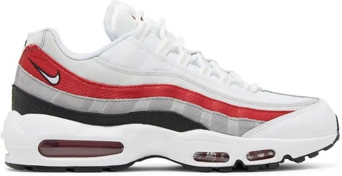 Nike Air Max 95 OG Shoes White University Red Mens Sz 10 | eBay