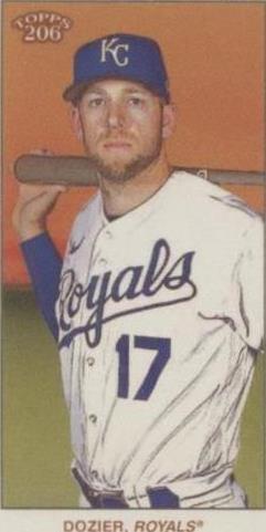 2022 Topps 206 Series 4 - Hunter Dozier #W4-100