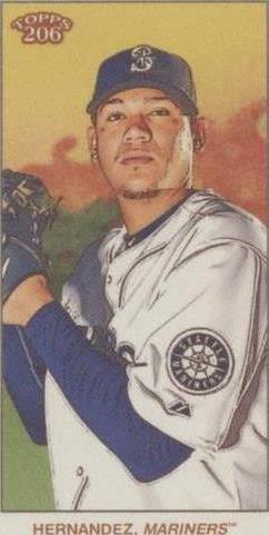 2022 Topps 206 Series 5 - Félix Hernández #W5-95