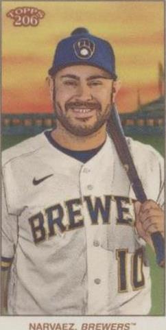 2021 Topps 206 Series 2 - Omar Narvaez #42