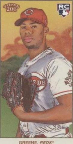 2022 Topps 206 Series 4 - Hunter Greene #W4-27