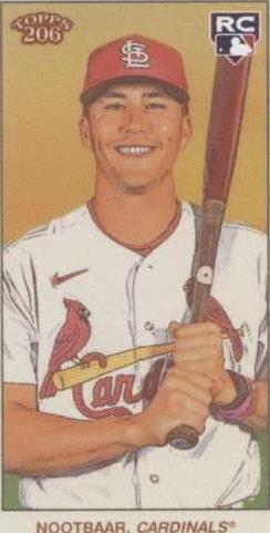 2025-2022 Topps Series Bowman Lars Nootbaar Rookie RC St. Louis