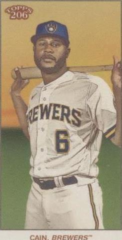 2021 Topps 206 Series 3 - Lorenzo Cain #15