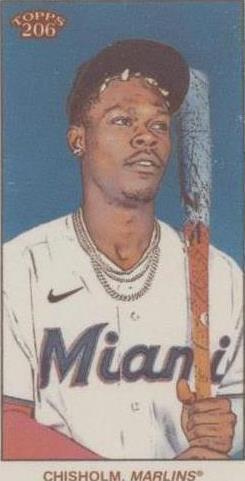 2022 Topps 206 Series 1 - Jazz Chisholm #W1-19