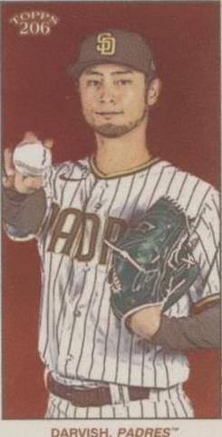 2021 Topps 206 Series 10 - Yu Darvish #46