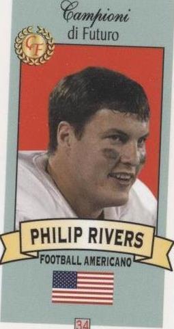 Collezioni Firenze Campioni di Futuro Philip Rivers #34 2003-04