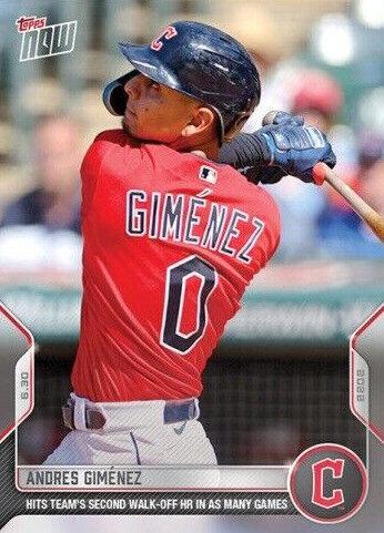 2022 Topps Now - Andres Gimenez #437