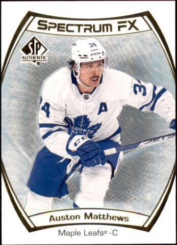 2021-22 SP Authentic - Auston Matthews #S-10