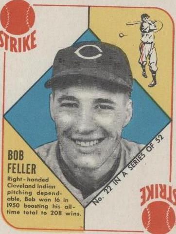 1951 Topps - Bob Feller #22