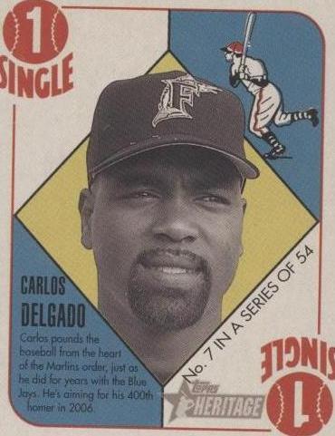 2005 Bowman Heritage - Carlos Delgado #7